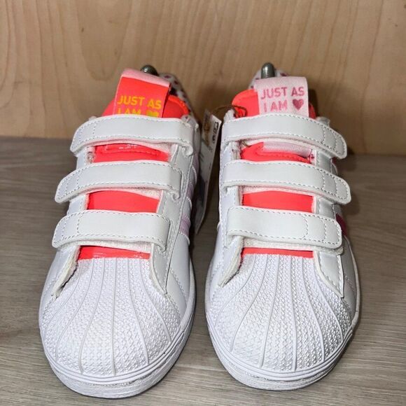 Adidas Superstar Shell Toe Little Kid 'Valentine's Day' GY3337 Youth 3 - Picture 3 of 12